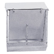 MANGIATOIA A TRAMOGGIA PER CONIGLI 3 scomparti- 10 pezzi  - MG GABBIE