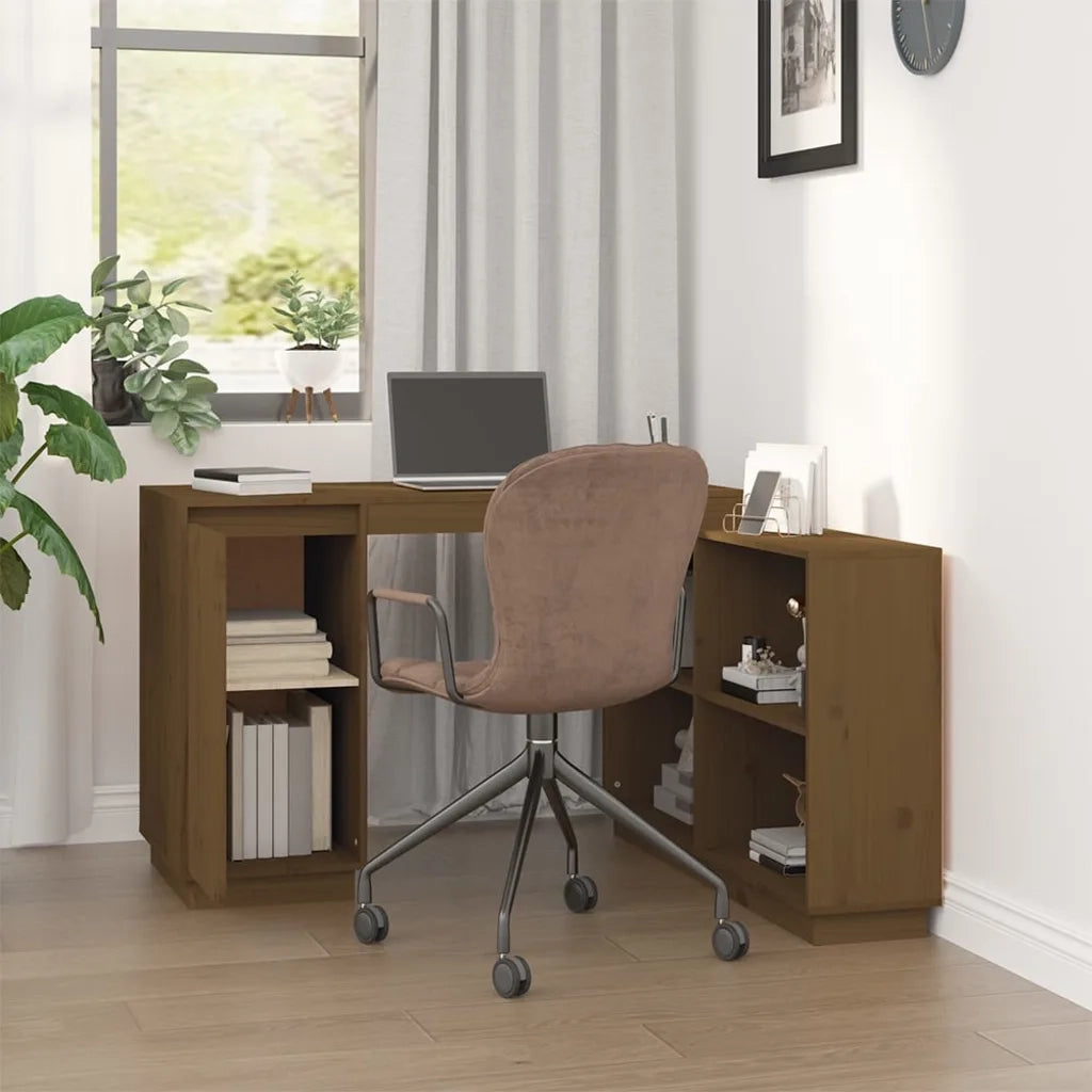 Scrivania ambra 110x50x75 cm in Legno Massello di Pino 814507