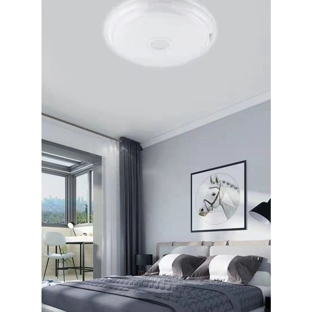 Trade Shop - Plafoniera Tonda Da Soffitto 60 Watt 4800 Lm Luce Fredda 6500k Ip20 Fst-50a67071 -