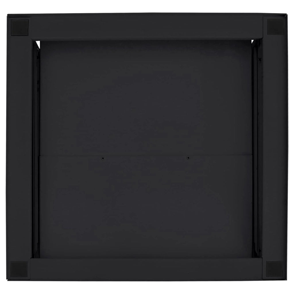 Pedestallo per Lavatrice Nero 62 x 60,5 x 32,5 cm Acciaio 42022040