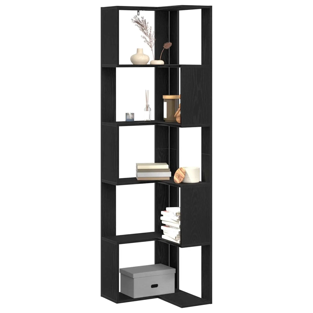 Libreria Rovere Nero 50 x 50 x 179 cm 868049
