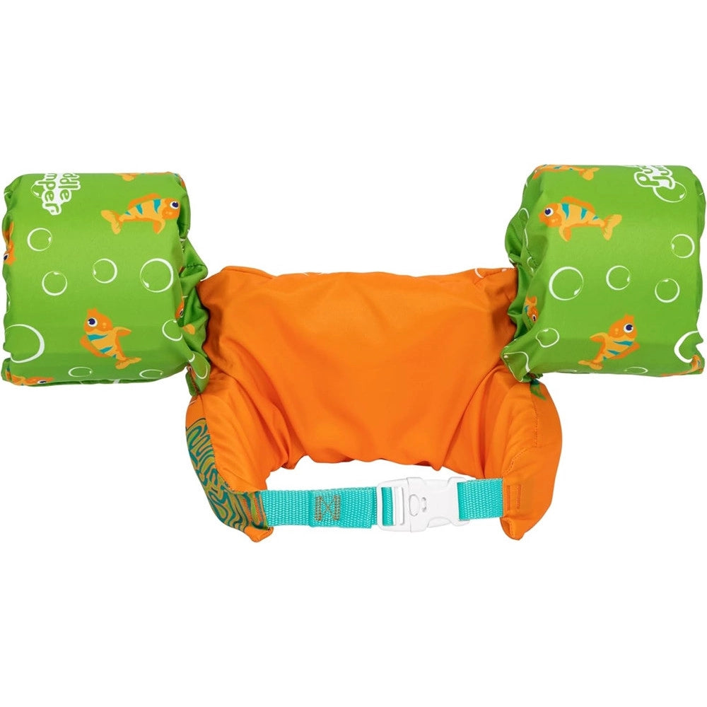 Trade Shop - Gilet Salvagente Per Bambini Tartaruga Marina Giubbotto Galleggiante Con Braccioli 90145 -