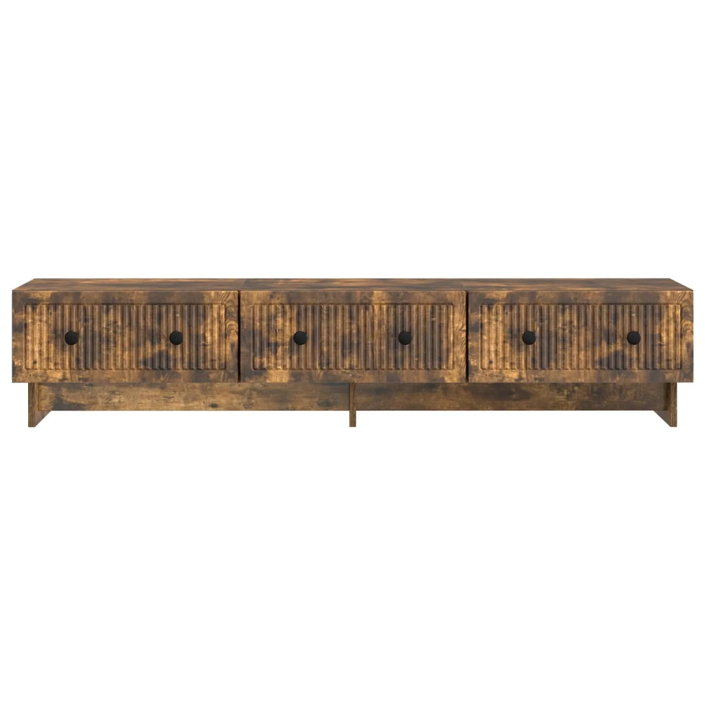 Mobile TV Rovere Fumo 147 x 34,5 x 30 cm Legno ingegnerizzato