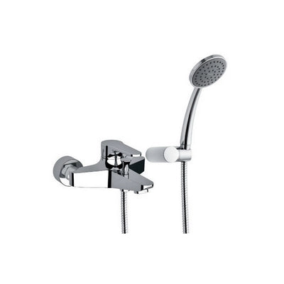 MISCELATORE  VASCA ESTERNO CON ACCESSORI LINEA SURF- Cromo- MARIA- pezzi 1