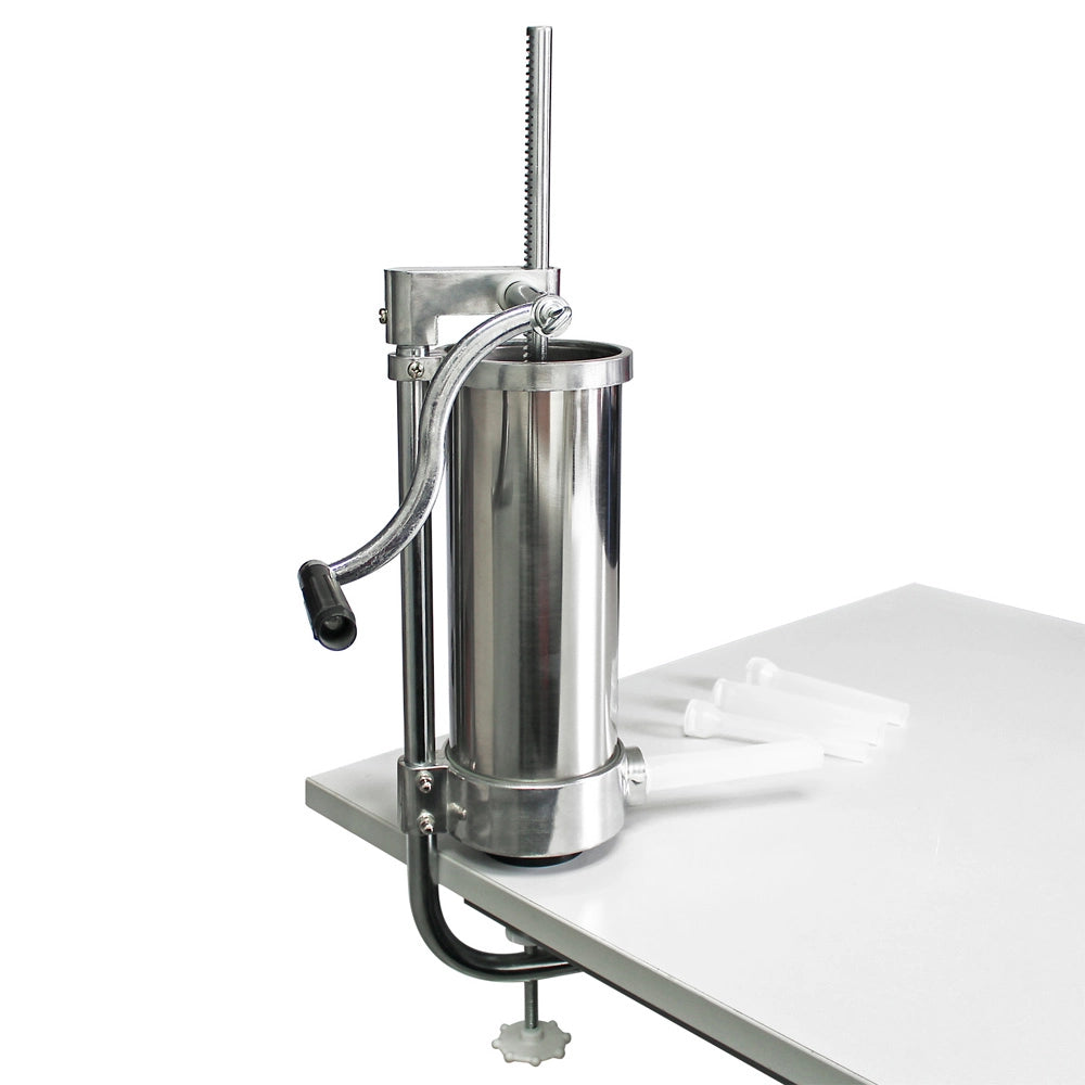 Insaccatrice per salsicce da 3,5 l, 15/19/22/25 mm, Macchina manuale riempi salsiccia