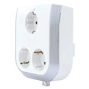 REV 0020330112 presa energia Grigio, Bianco