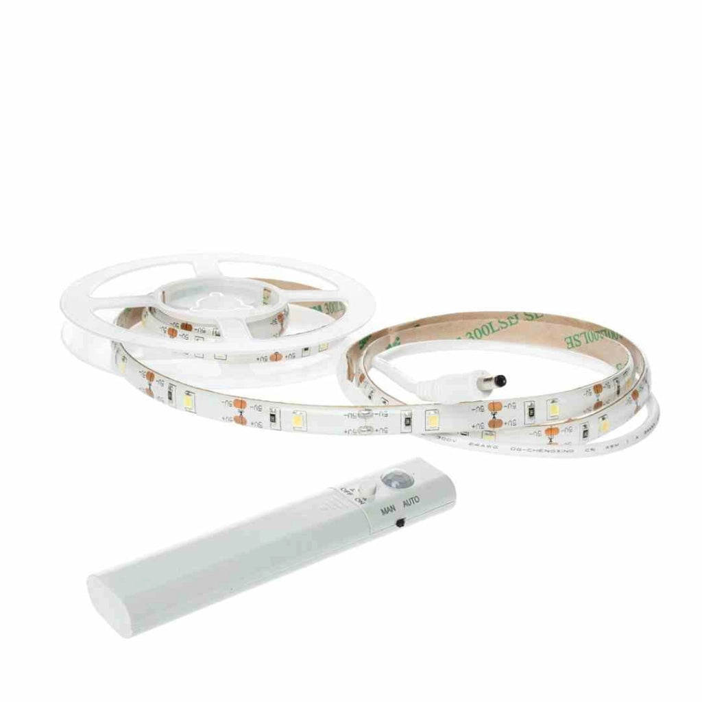 Striscia LED 1m 4000K sensore movimento IP65 Eko-Light