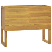 Mobile da Bagno 90x40x75,5 cm in Legno Massello di Teak 338248