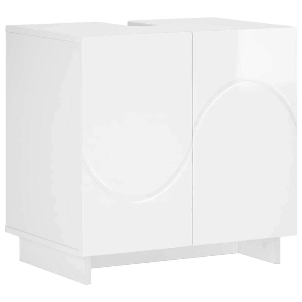 Mobile da bagno Bianco Lucido 60 x 41 x 58 cm 8011616