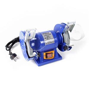 Smerigliatrice doppia 150W Ø mole 125mm Con mola a grana grossa e mola a grana fine