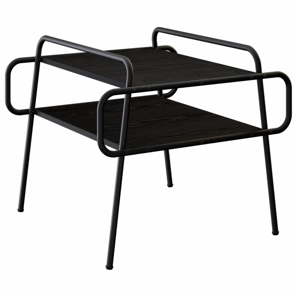 Tavolino da salotto Rovere Nero 50 x 50 x 51 cm 8007750