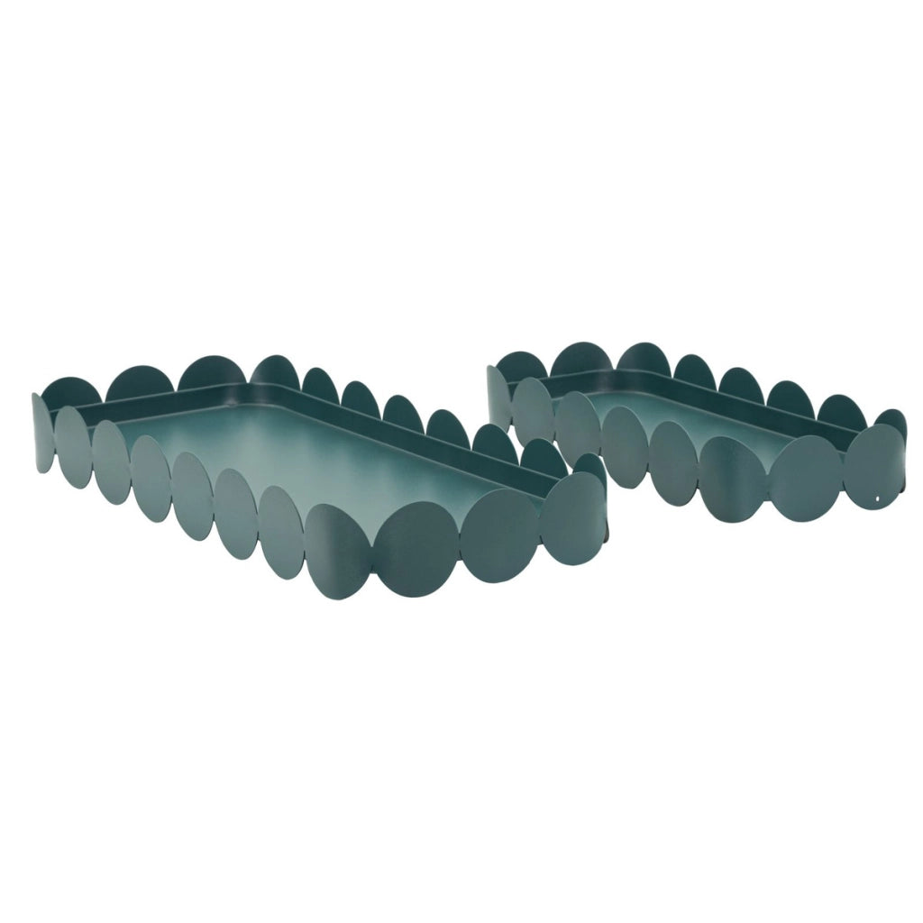 Vassoio VKH1127, Ottanio, Metallo, 40x16,5x4,5 cm