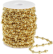 Parechi di Perle Artificiali 20m - Luxe - Goud/Zilver - Flexibili - Leggeri - Ideali per la Decorazione DIY - Collana con Perle