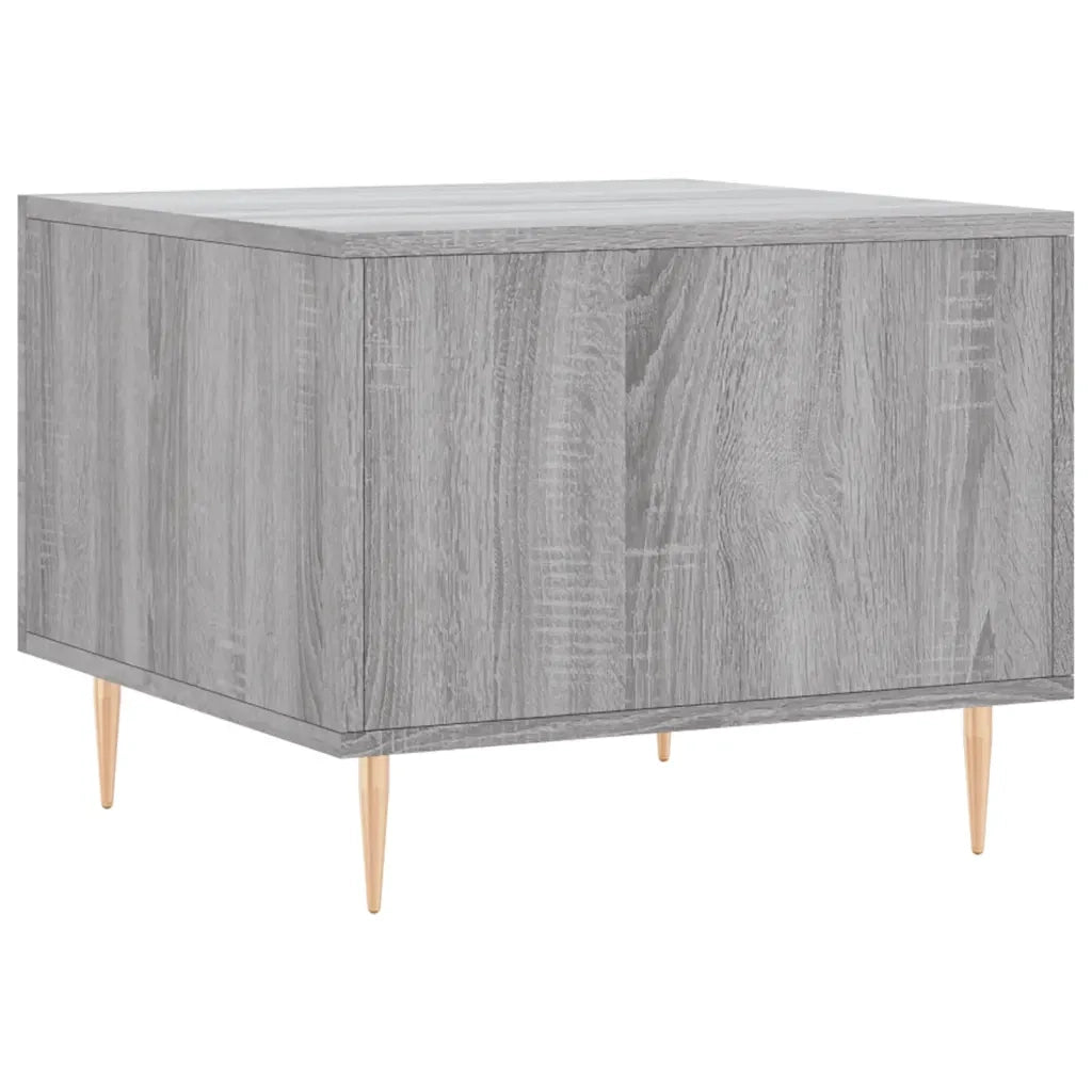 Tavolino da salotto | Tavolino da caff¨¨ | Tavolino da Soggiorno Grigio Sonoma 50x50x40 cm Legno Multistrato