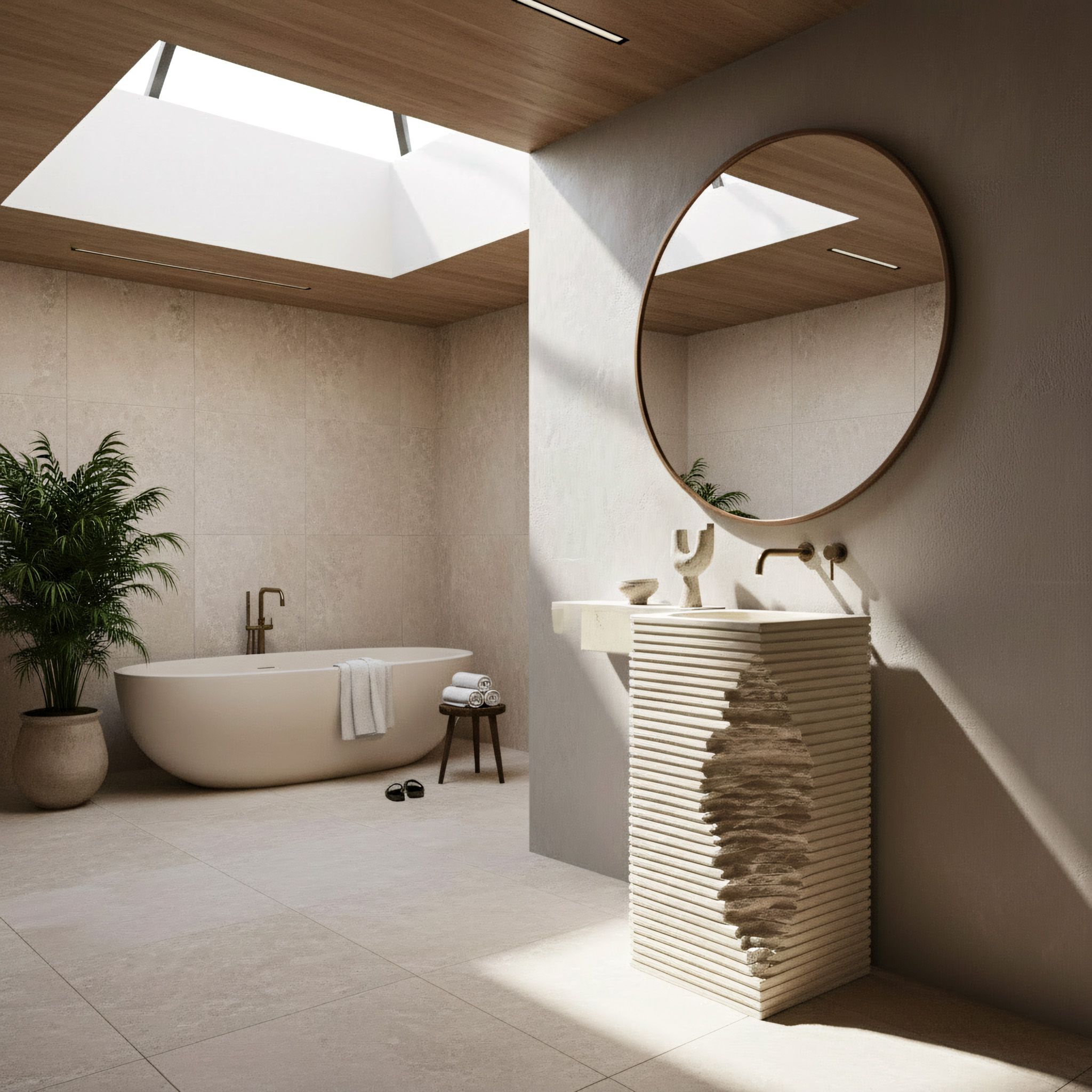 Lavabo Monolitico Rea Travena Square