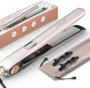 Stilografica con rivestimento ceramico - regolazione temperatura 5 livelli - funzione riscaldamento rapido - adatta a tutti i tipi di capelli