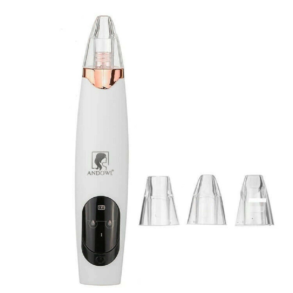 Trade Shop - Aspiratore Estrattore Dispositivo Per Pulizia Punti Neri Ricaricabile Usb Q-m302 -