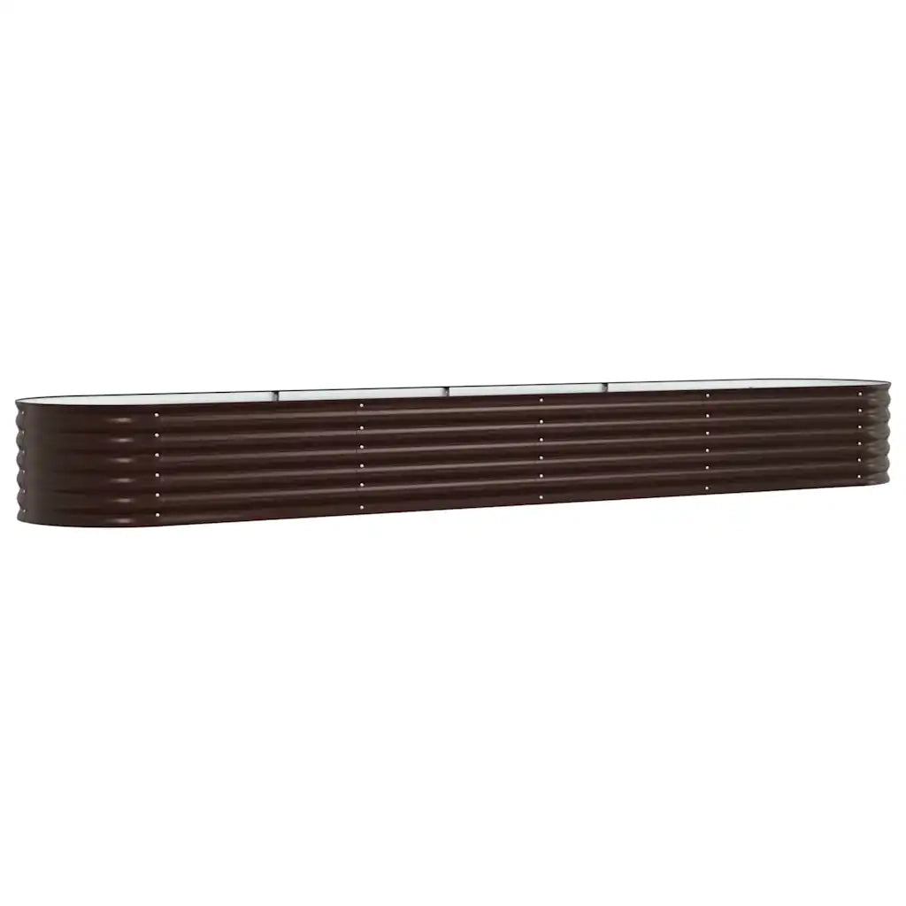Letto Rialzato Marrone 400 x 80 x 44 cm Acciaio 42008137