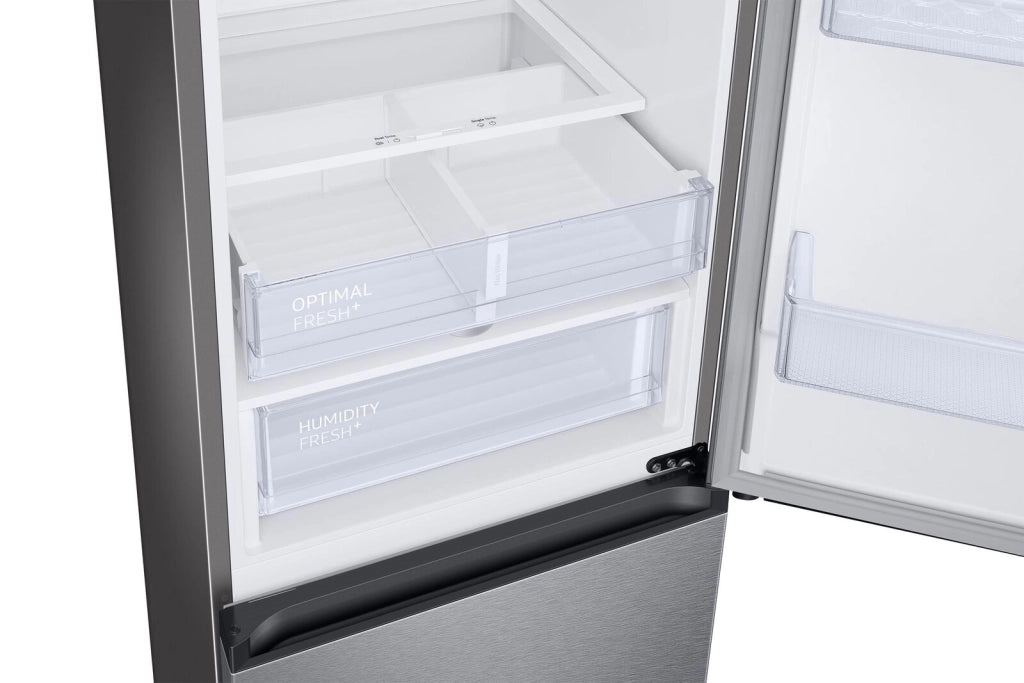 Samsung RB34C675DSA EcoFlex AI Frigorifero Combinato 344 L 185 cm Classe D 35 dB No Frost Wi-Fi Display Touch colore Acciaio Inossidabile