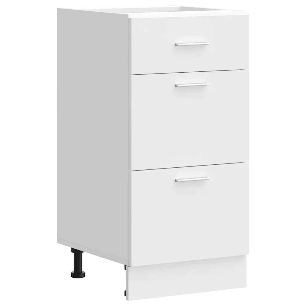 Pensile da cucina | Armadio Inferiore ¡°Lyon¡± Bianco 40x46x81,5 cm