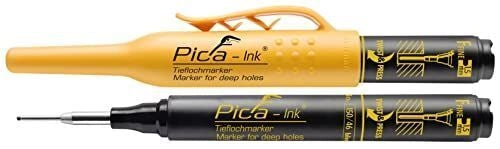 Pica INK Marcatore per Fori Profondi Rosso SB