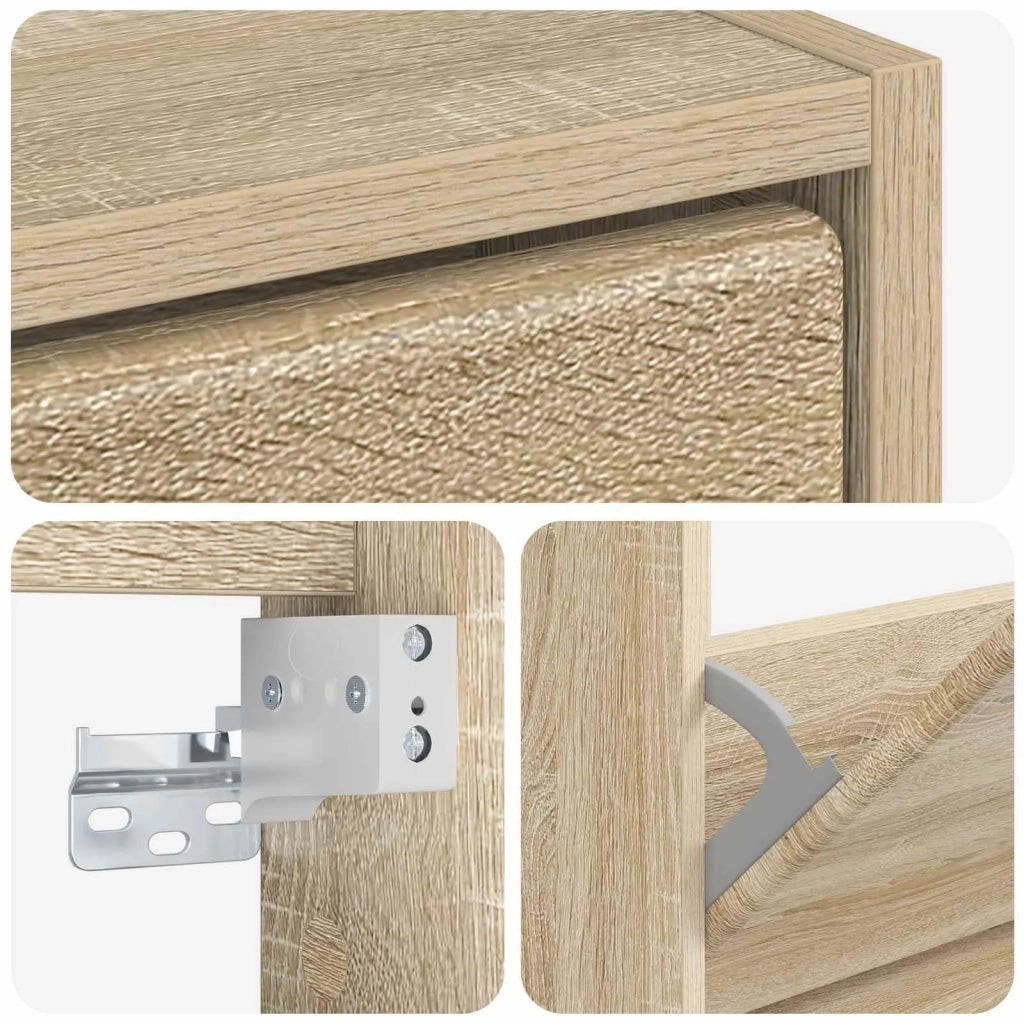 Mobiletto per Scarpe da Muro BREDA 71 x 17 x 43 cm 897507