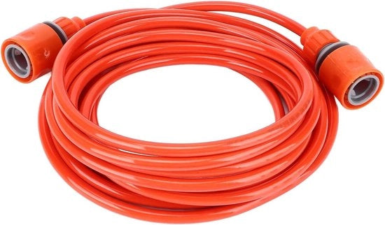 Serpentino Plus per Giardino - Tubo Giardino 6m Alta Pressione Morbido Flessibile - Tubo di Gomma per Giardino 8mm - Per Irrigazione Giardino e Lavaggio Auto