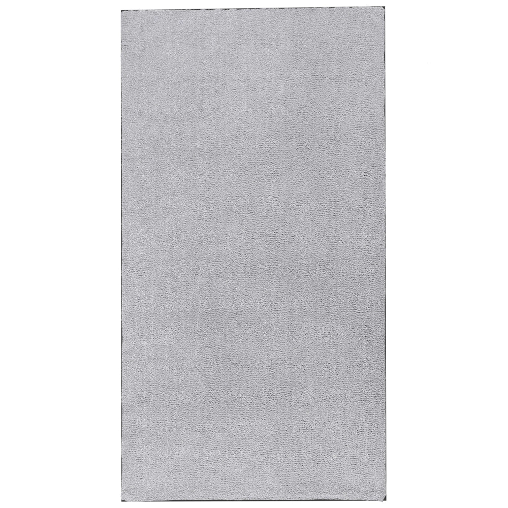 Tappeto Shaggy grigio chiaro 80 x 150 cm moderno tappeto rettangolare trapuntato a Pelo Lungo