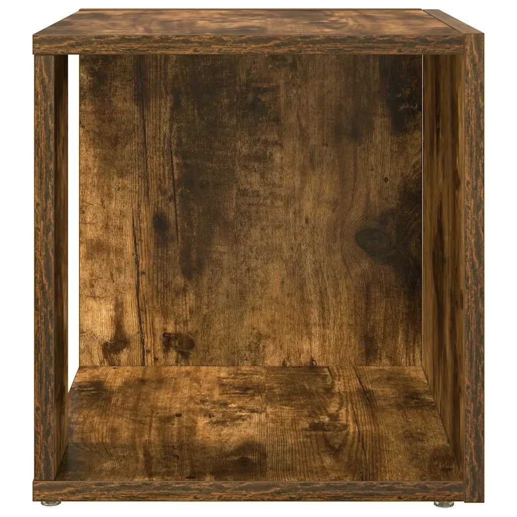 Tavolino da Salotto Rovere Fumo 33x33x34,5 cm Legno Multistrato cod mxl 16353