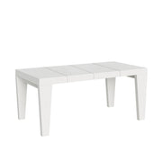 Tavolo allungabile 90x90/246 cm Spimbo Premium Bianco Frassino
