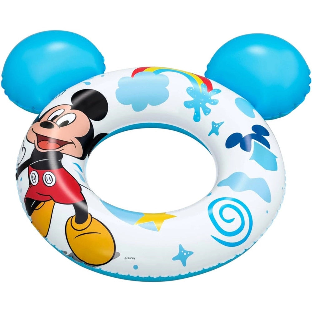 Trade Shop - Salvagente Gonfiabile Splash Pal Mickey&friends 65 Cm Con Orecchie Topolino 9102k -