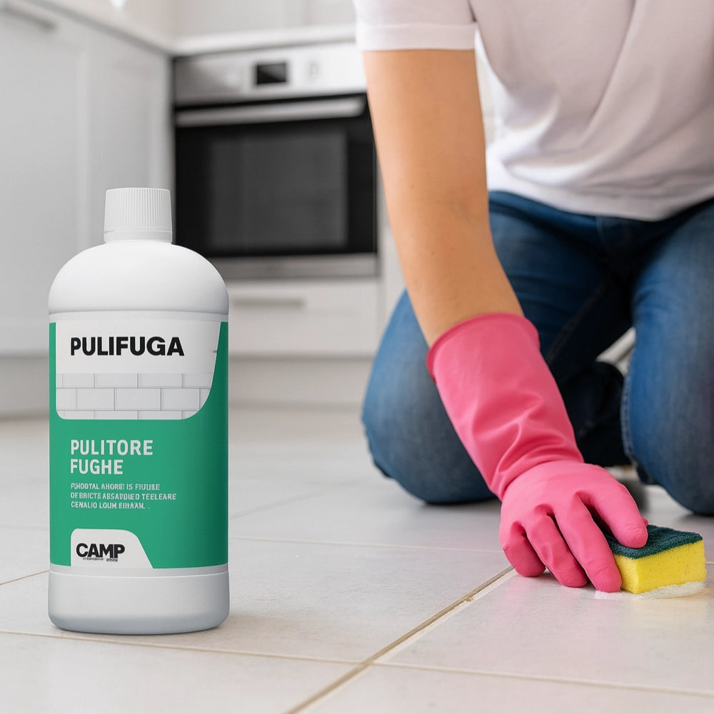 Pulifuga detergente concentrato per fughe e pavimenti 1 litro 6 pezzi