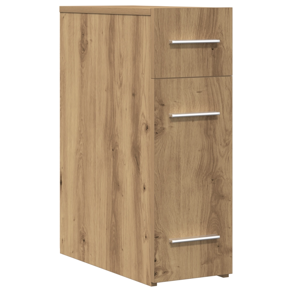 Armadio da farmacia  in rovere artigianale 20x45,5x60 cm in legno ingegnerizzato