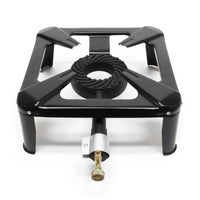 Set con fornello a gas, tubo e riduttore di pressione per uso in Italia 28 mbar Outdoor Campeggio