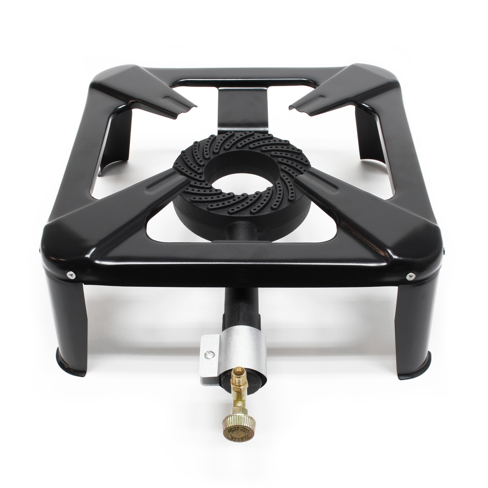 Set con fornello a gas, tubo e riduttore di pressione per uso in Italia 28 mbar Outdoor Campeggio