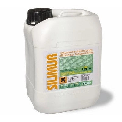 IMPERMEABILIZZANTE AD ACQUA SILIMUR LAIV TRASPARENTE LT. 5