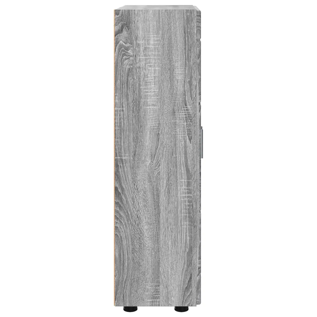 Credenza con porta FLORIN Grigio Sonoma 55,5 x 29 x 100 cm 880257