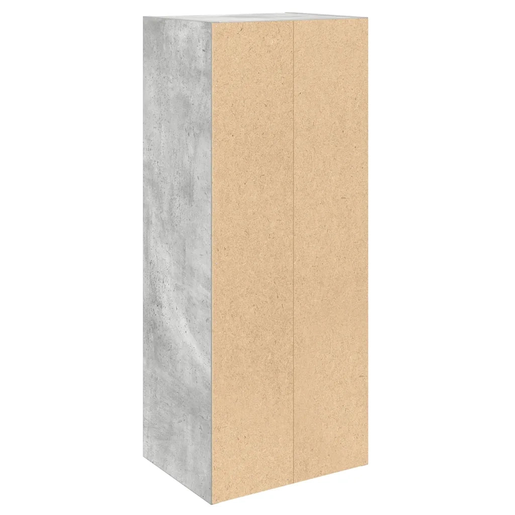 vidaXL Libreria Grigio Cemento 31x24x77 cm in Legno Multistrato