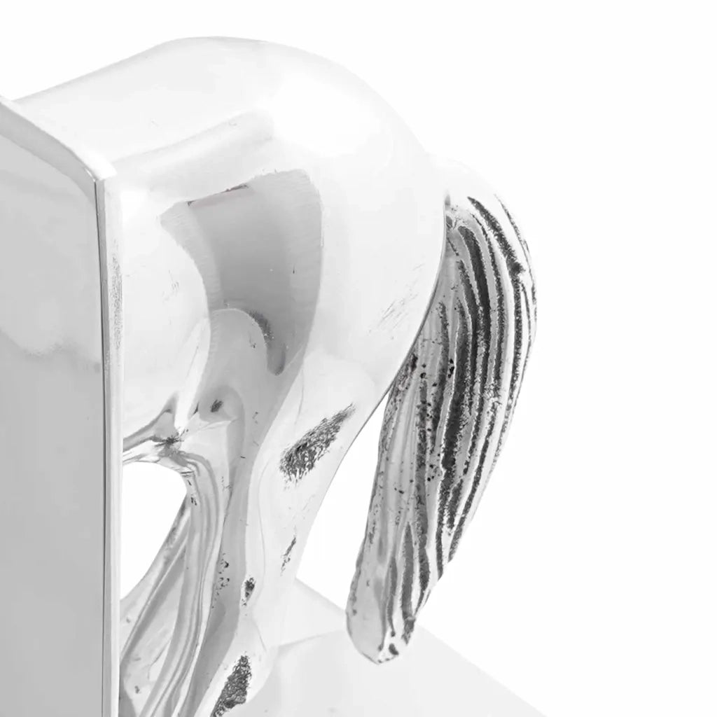 Fermalibri 2 pz Argento 11 x 14 x 25 cm Alluminio CFW2135043