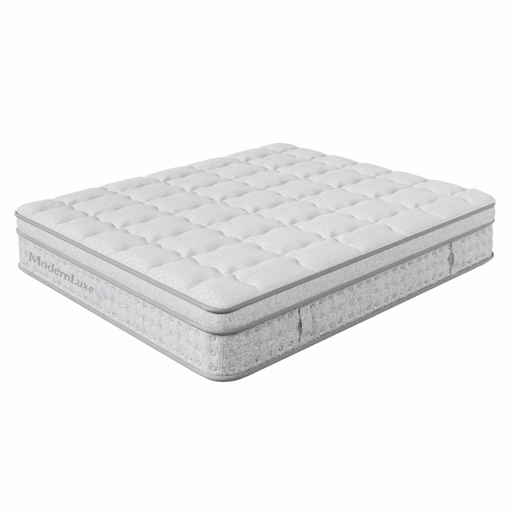 Materasso ibrido a molle insacchettate bianco 140x190 cm
