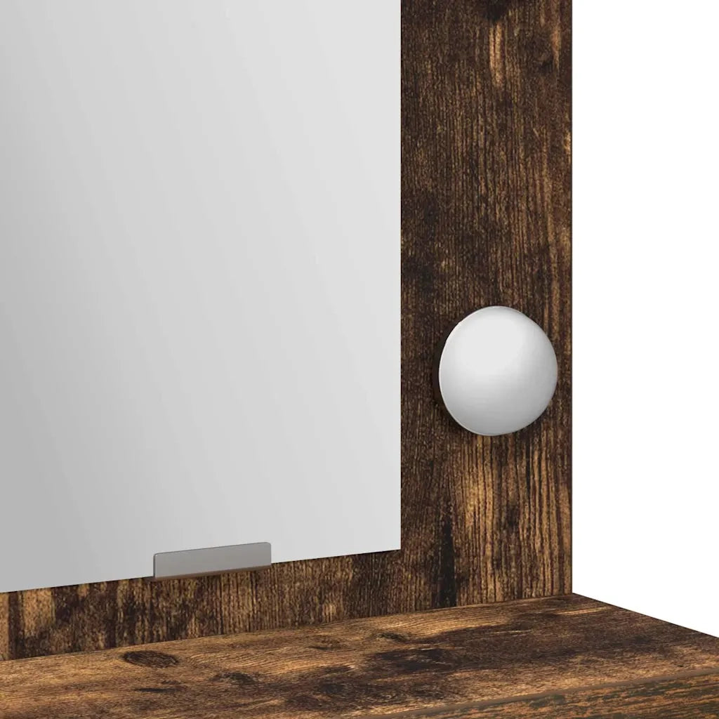 Tavolo da Trucco Rovere fumé 75,5 x 41 x 135 cm 865113