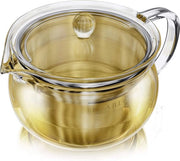 Teapot e Bollitore 2 in 1 – Adatto per Fornello e Microonde – Teapot Compatta con Filtro Rimovibile per Tè in Foglie – Capacità 1-2 Cappelli / 350 ml