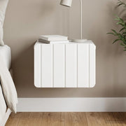 Mobiletto da notte a muro Bianco Lucido 33 x 34,5 x 24 cm 898263