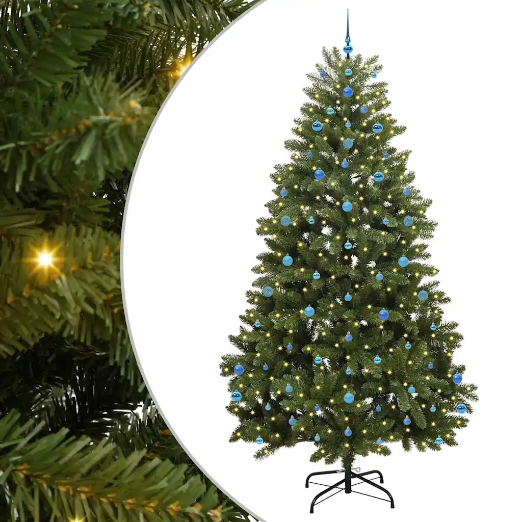 Albero di Natale artificiale Verde 270 cm PVC e Metallo 3395719
