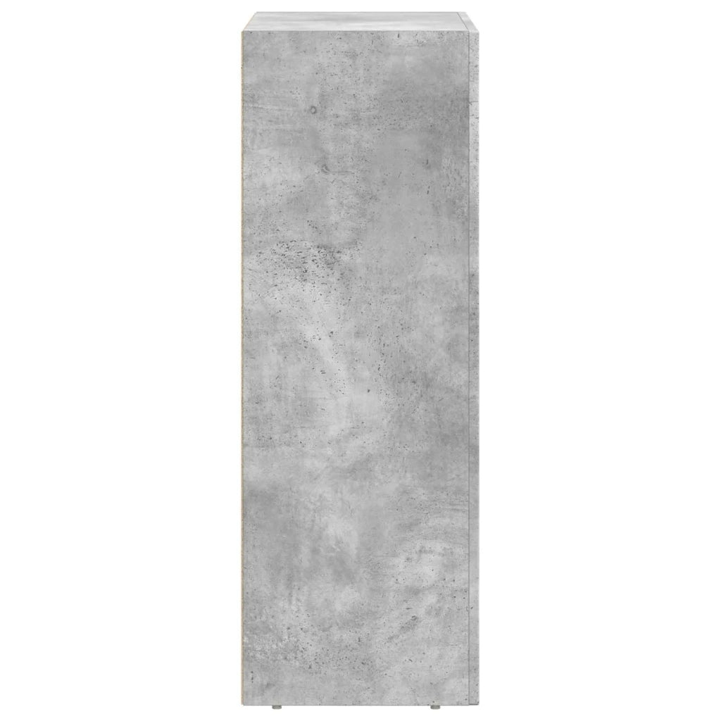 Credenza Grigio cemento 59 x 35 x 100,5 cm Legno multistrato 891337