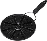 Riscaldatore a rullo 7.4In - Riduttore - Antiscivolo - Acciaio - Energetico - Conservazione del calore - Piastra di conduttività termica