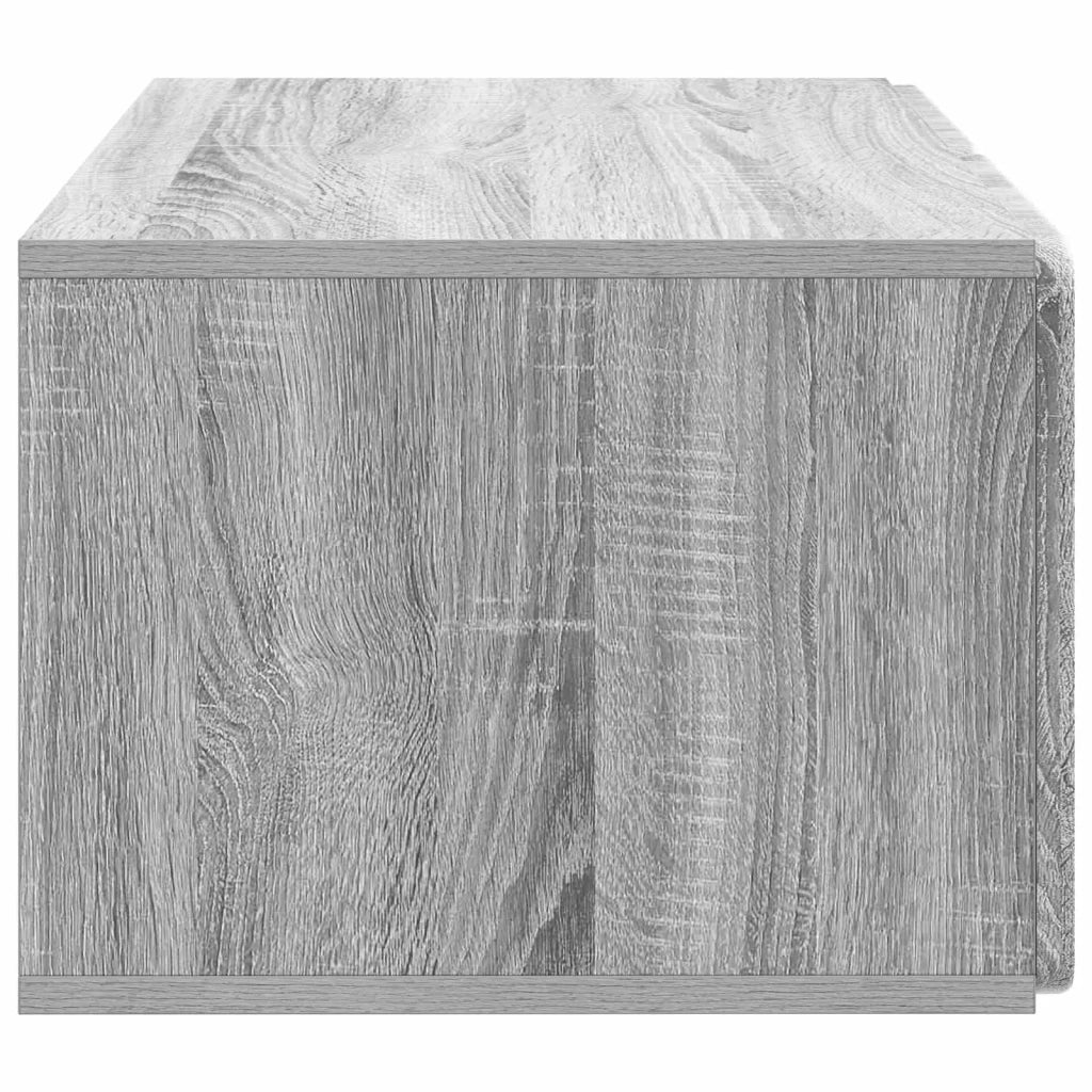 Mobile Porta TV da Muro 59,5 x 41 x 30 cm Sonoma grigio 898341