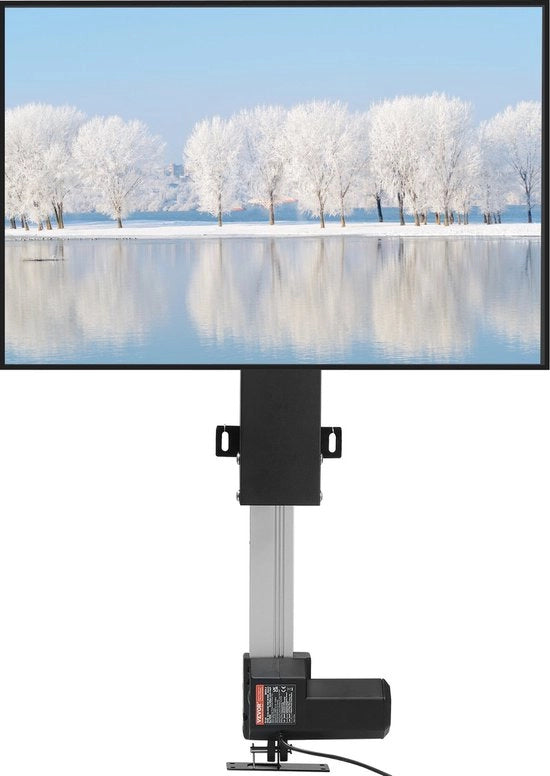 TV lift meccanico - TV supporto - Alluminio - 15 mm/s - Adatto per schermi da 32 a 70 pollici - Fino a 50 kg