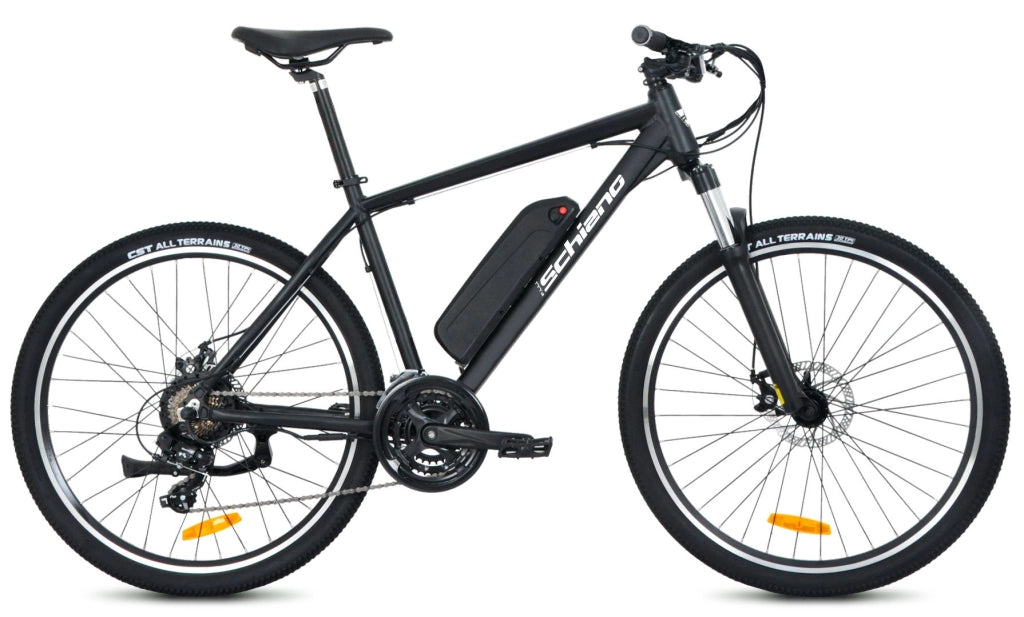 F.LLI SCHIANO Mtb  27.5" alluminio forcella ammortizzata  10.4 ah Nera