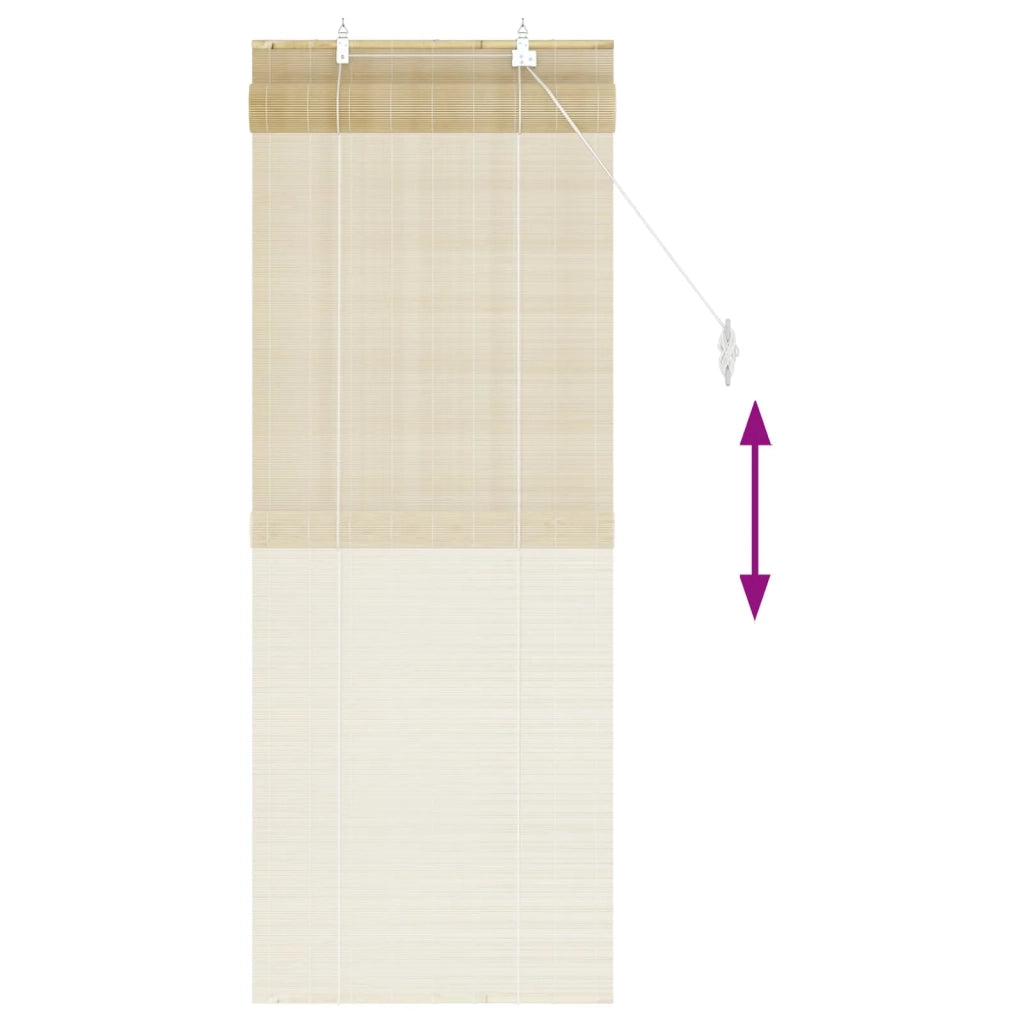Tenda a rullo Naturale 40 x 160 cm Bambù 42039680